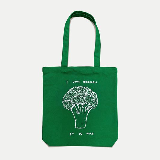 I Love Broccoli Tote Bag