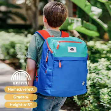 Bailey Backpack Blue Color Block