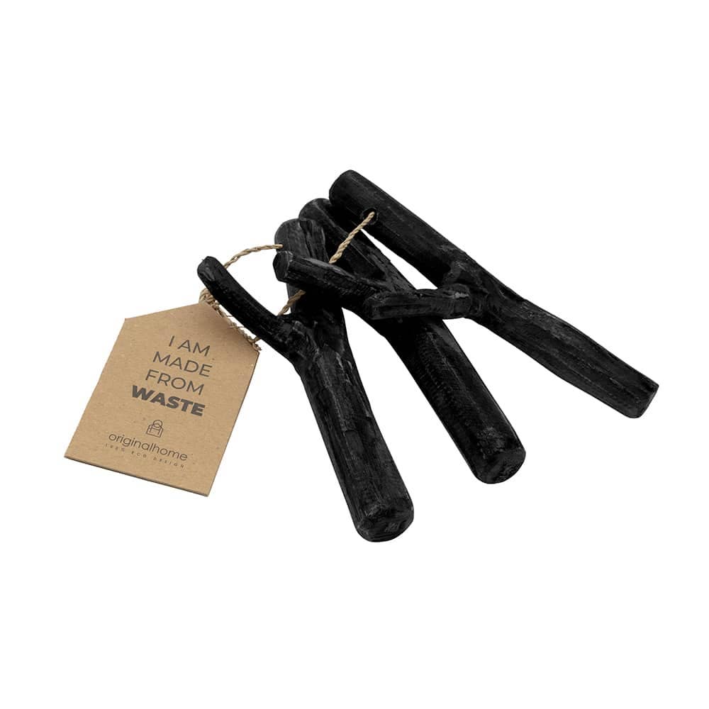 Towel Hanger Set - Black