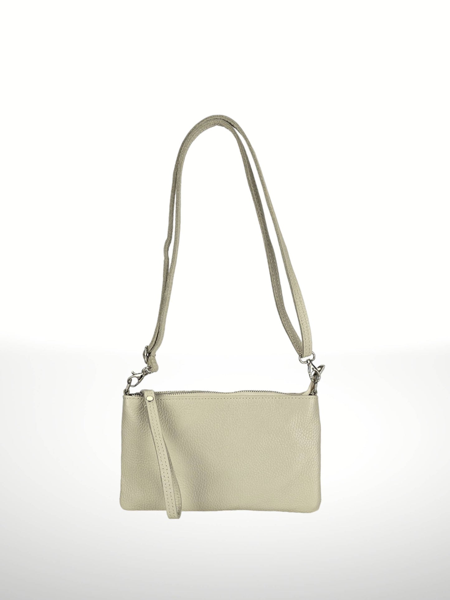 Irene Cowhide Bag - Coffee