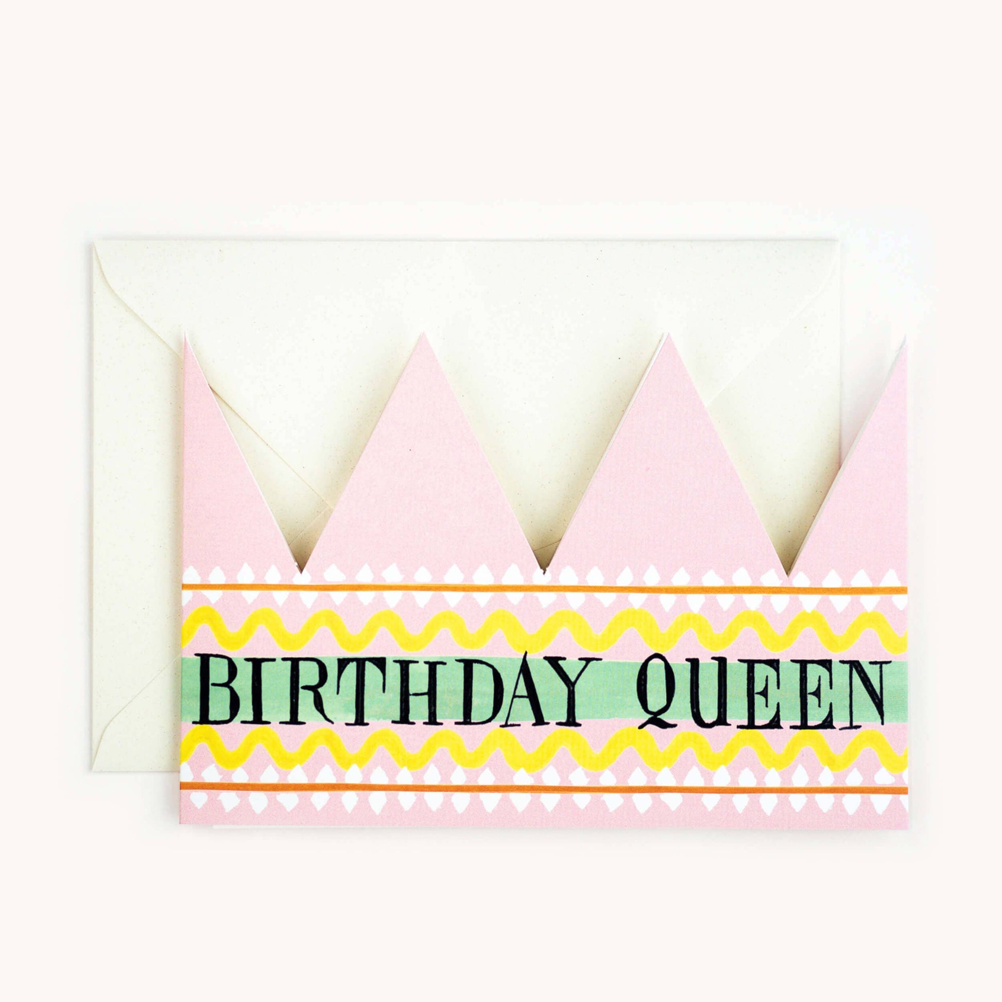 Birthday Queen Party Hat worn