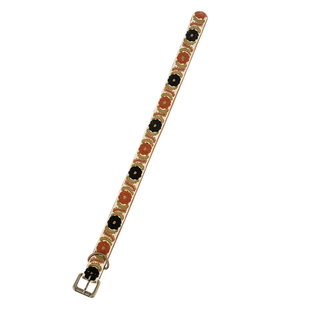 Burli Embroidered Dog Collar