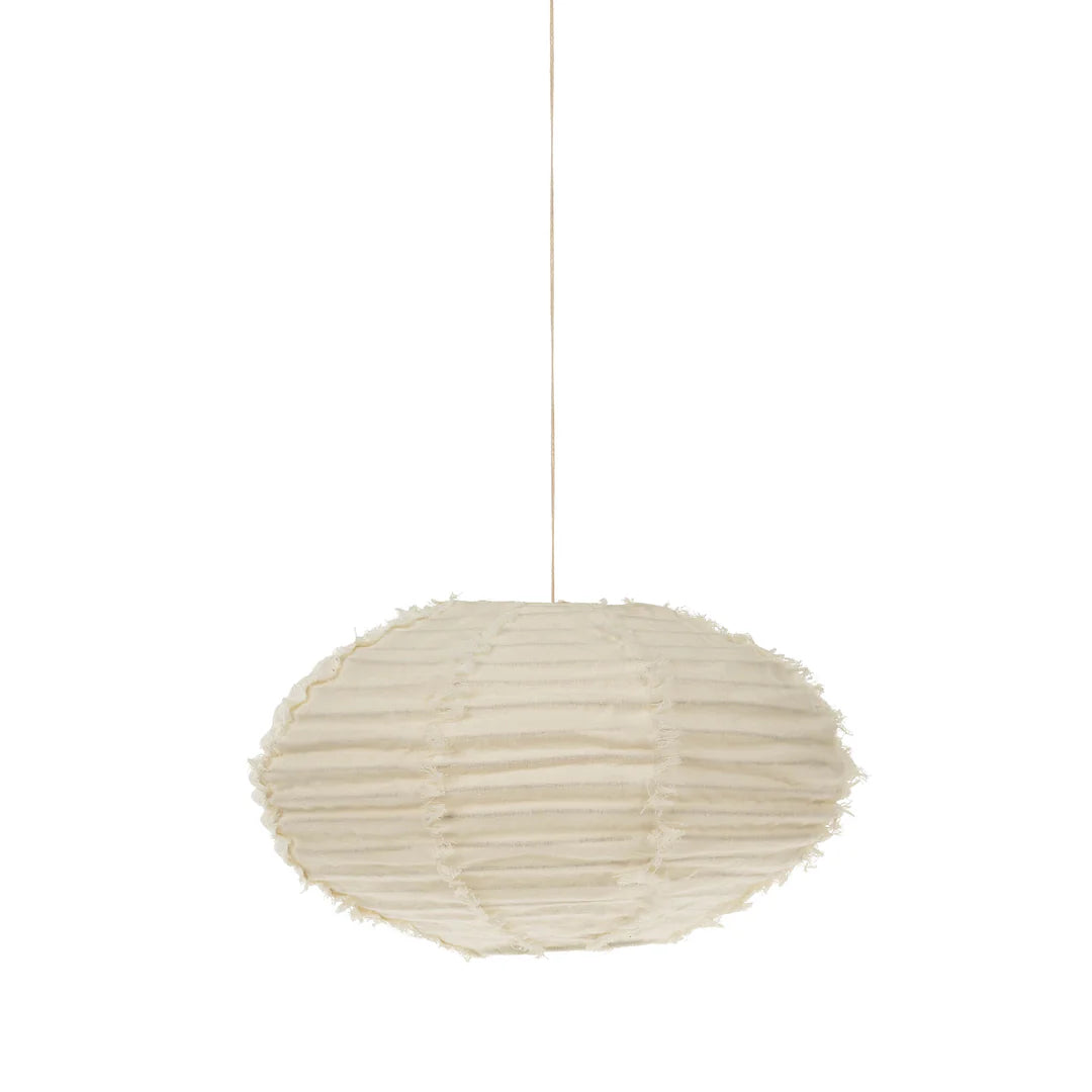 Lina Linen Lampshade Ivory Small