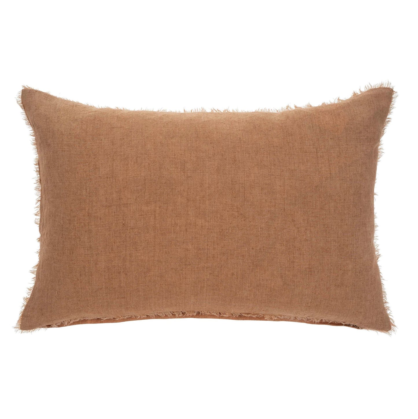 Lina Linen Pillow Terracotta