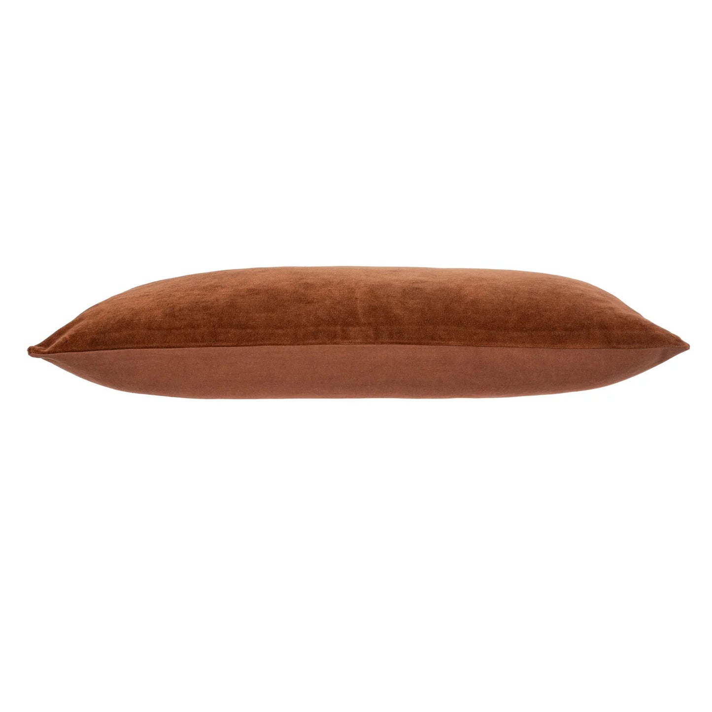 Vera Velvet Long Pillow Umber