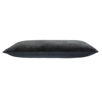 Vera Velvet Long Pillow Graphite