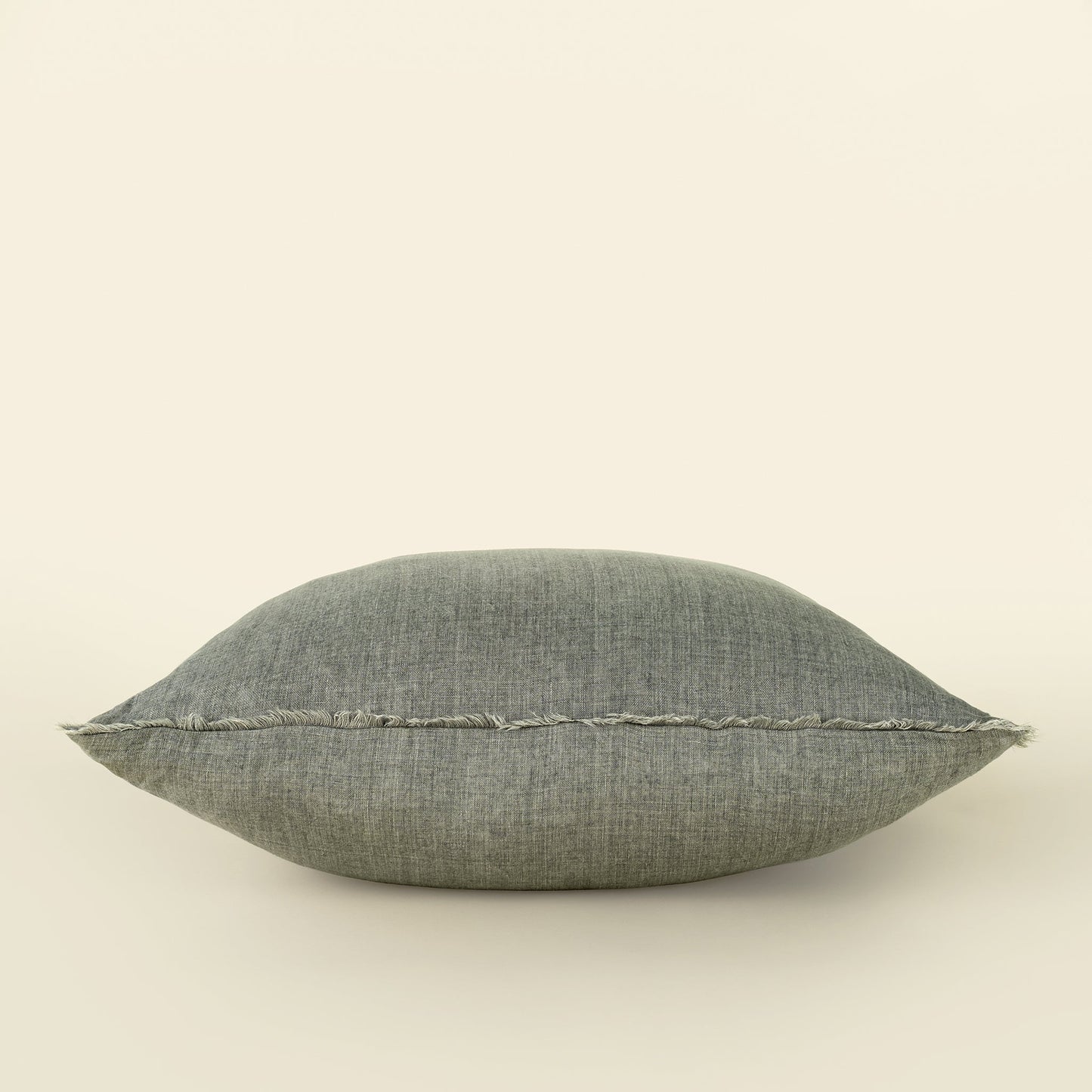 Lina Linen Pillow 24" - Grey