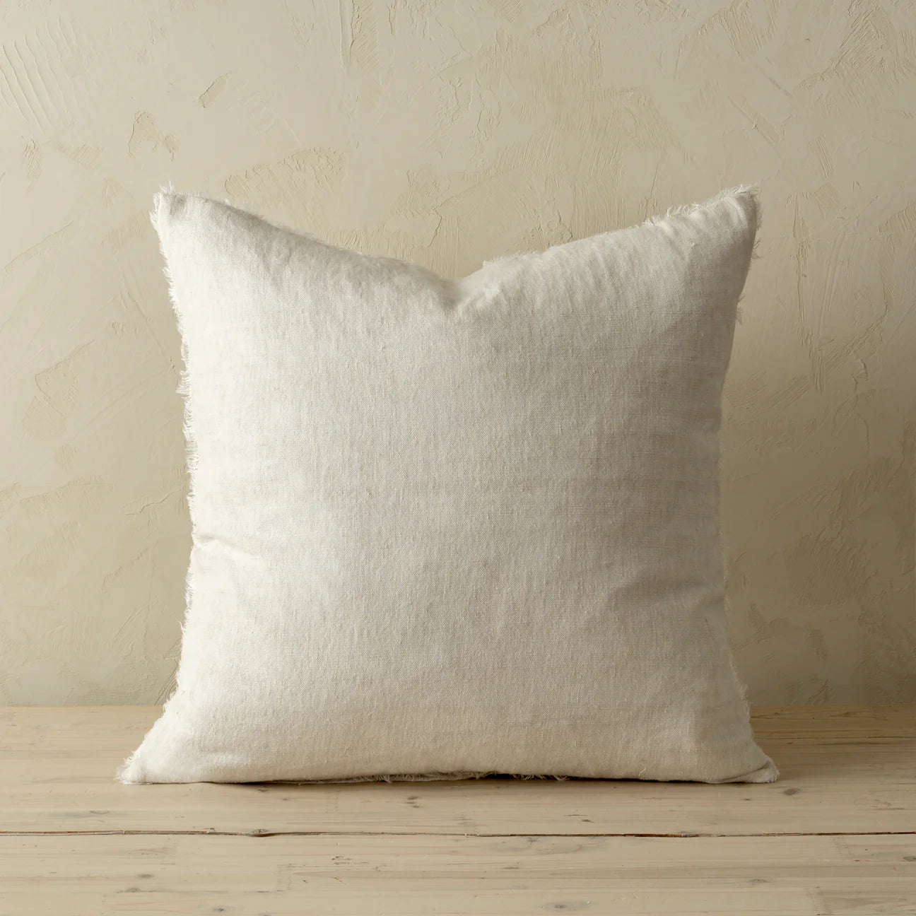 Lina Linen Pillow 20" Glacier