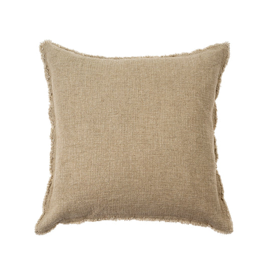 Selena Linen Pillow Beige