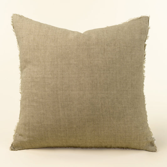 Lina Linen Pillow 24" - Dune