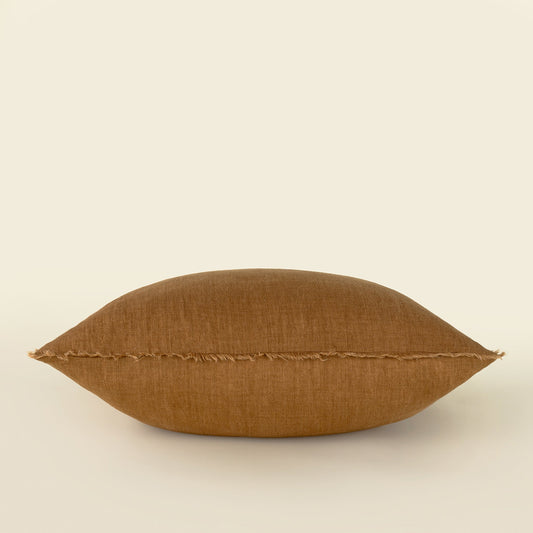 Lina Linen Pillow 24" - Anise