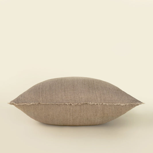 Lina Linen Pillow 24" - Dove