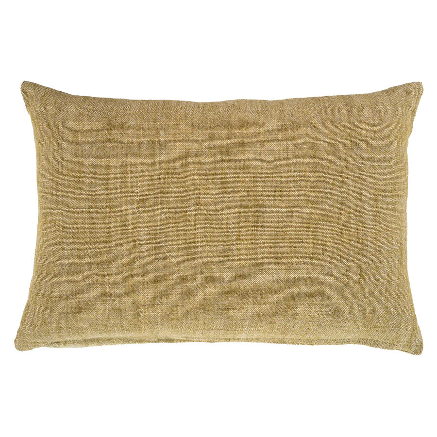 Archer Linen Pillow Coriander