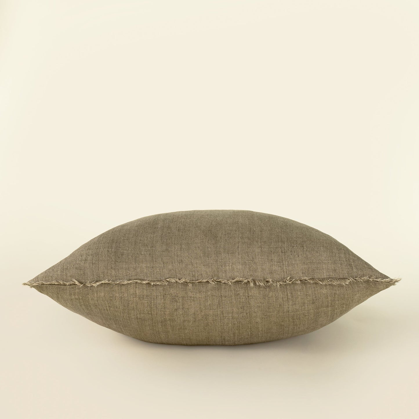 Lina Linen Pillow 24" - Sand