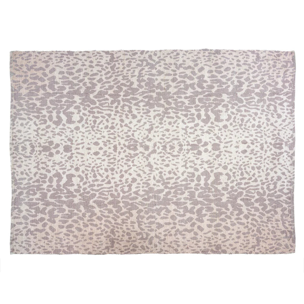 Leopard Chenille Rug