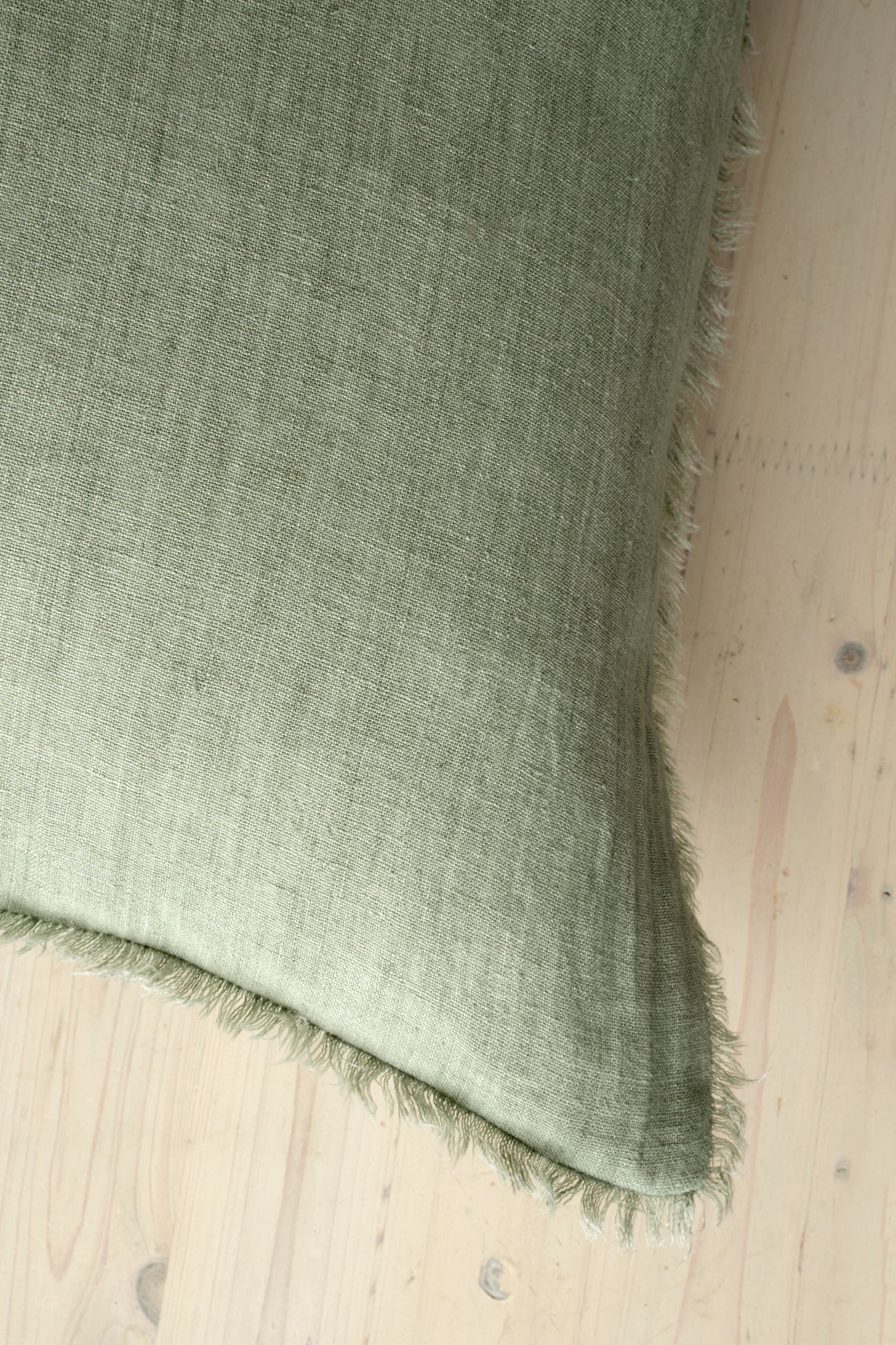 Lina Linen Pillow 24" Laurel