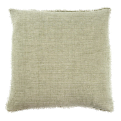 Lina Linen Cushion 24" Olive