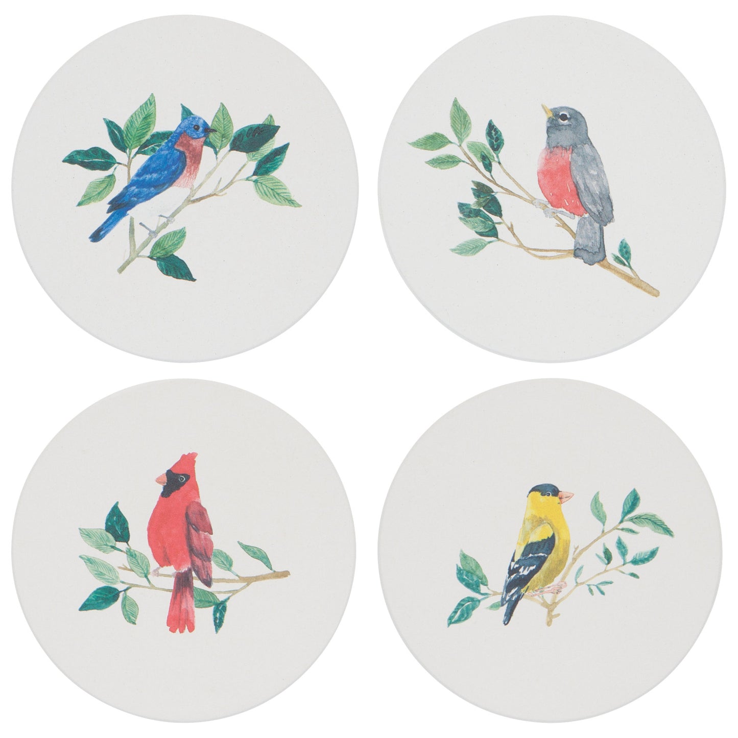 Coasters Soak Up Birdsong