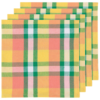 Second Spin Plaid Meadow Napkins