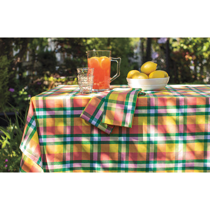 Second Spin Plaid Meadow Napkins