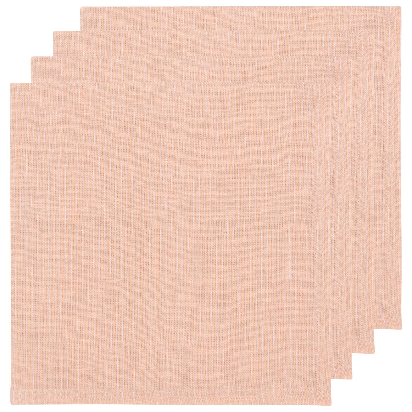 Linen Pinstripe Nectar Napkins