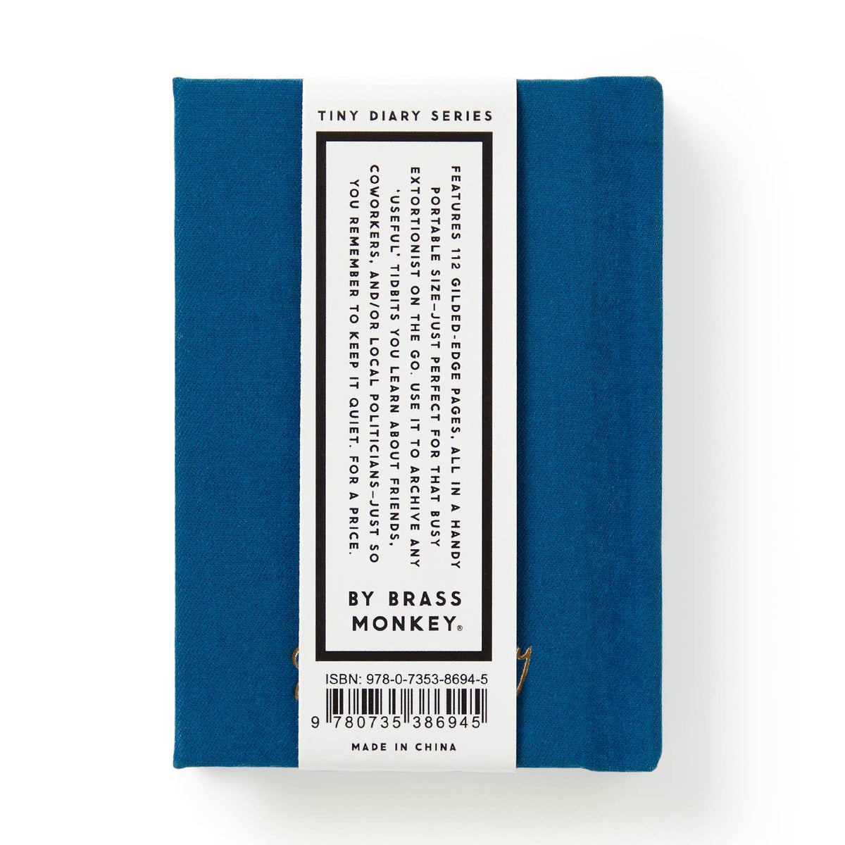 Future Blackmail pocket diary detail - PABOOM
