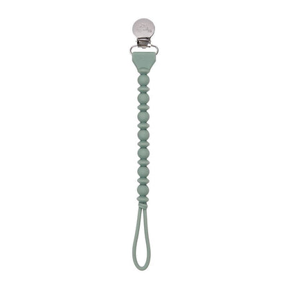 Sweetie Strap™ Silicone One-Piece Pacifier Clips - Succulent Beaded