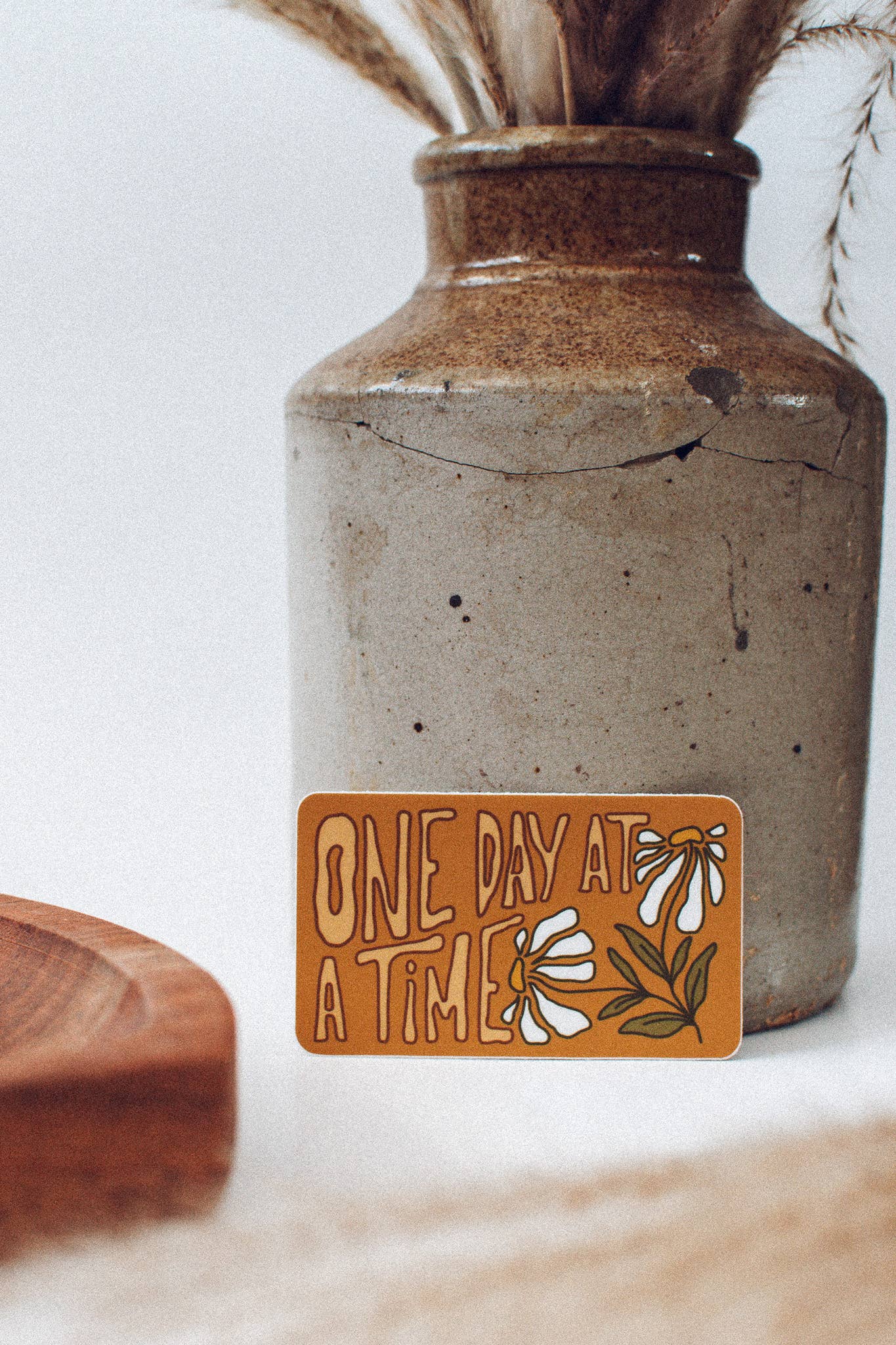 One Day at a Time Sticker