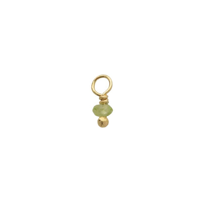 Peridot Gold Vermeil Charm