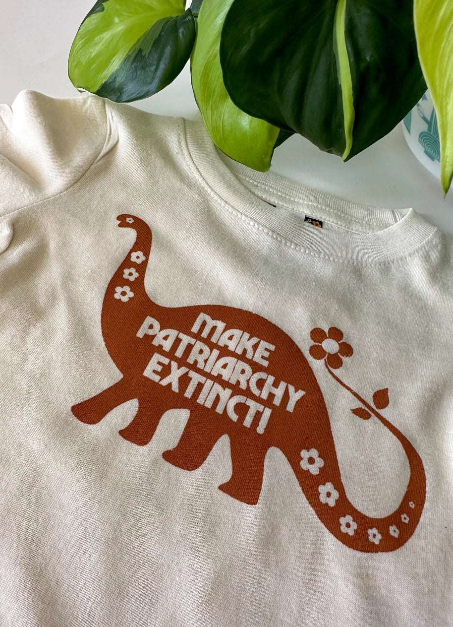 Make Patriarchy Extinct Kids T-Shirt