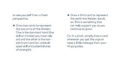 Cosmo Cards: Virgo