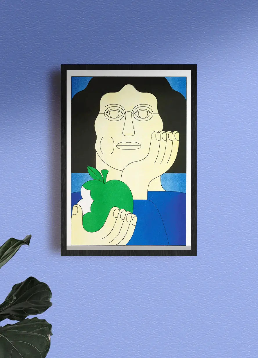 Apple Eater - Dominic Kesterton A3 Poster