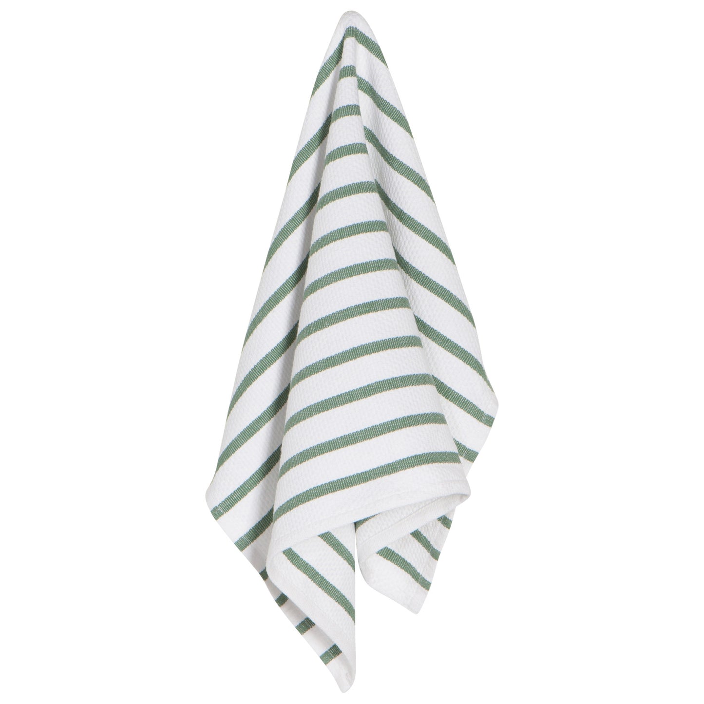 Basketweave Dishtowel Elm Green