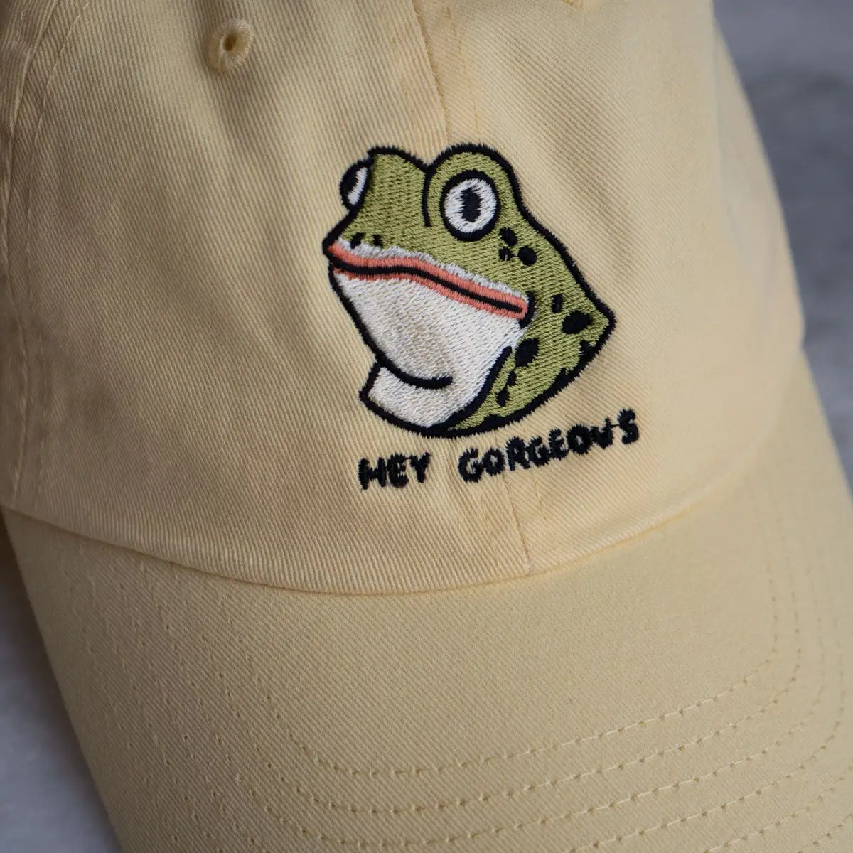 Hey Gorgeous Dad Hat Butter