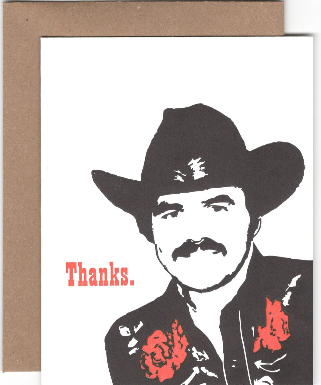 Burt Thanks Card