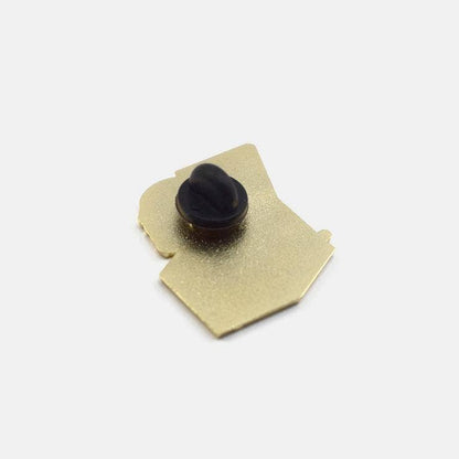 Side view of Skullbox Pin - PABOOM