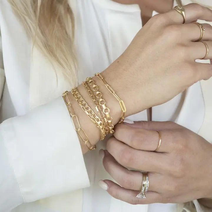 Gold Loops Bracelet