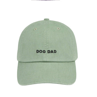 Dog Dad Hat | Embroidered Dog Dad Baseball Cap - Black