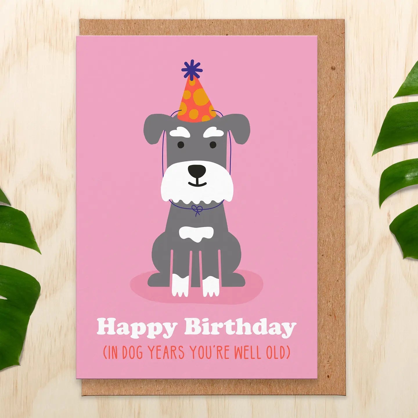 Dog Years Birthday Card