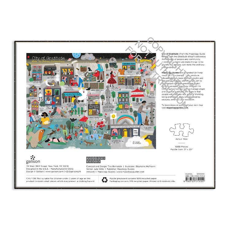 City of Gratitude 1000 Piece Puzzle