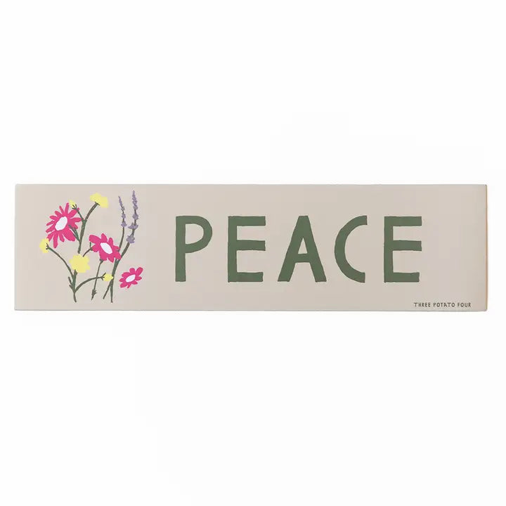 Peace Magnetic Bumper Sticker