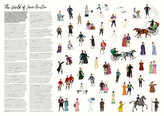 The World of Jane Austen 1000 Piece Puzzle