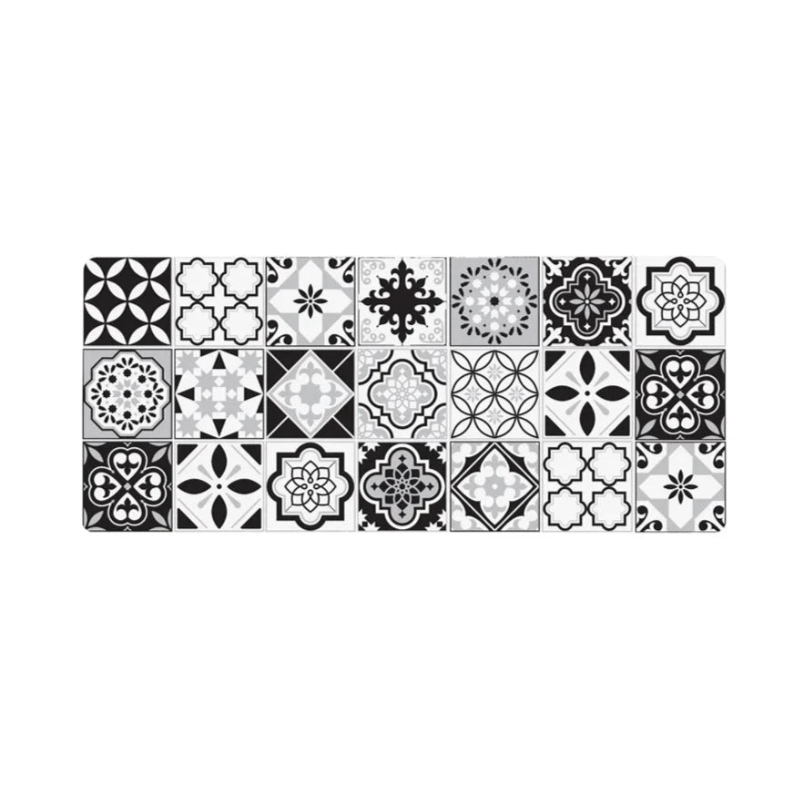 Spanish Tile Washable Mat