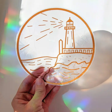 Lighthouse Suncatcher Sticker