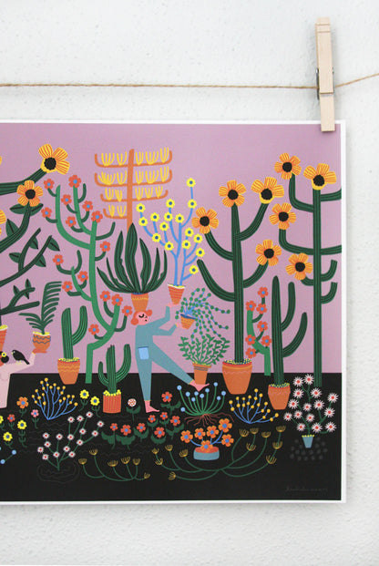 I've Got It archival print by Leah Duncan, detail view 4 — PABOOM