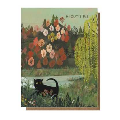 Hi Cutie Pie Greeting Card