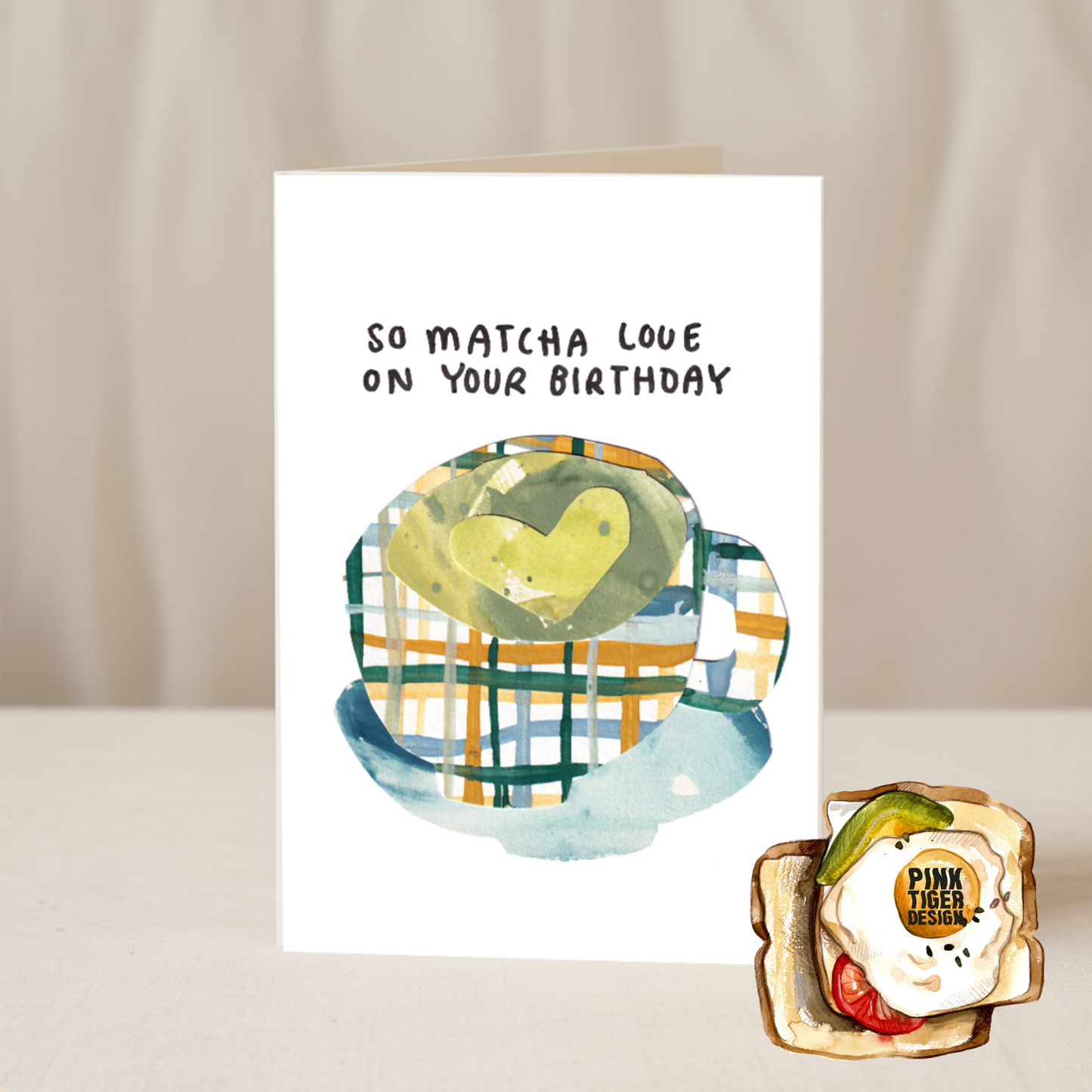 So Matcha Love On Your Birthday Card