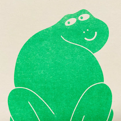 Riso Frog Card