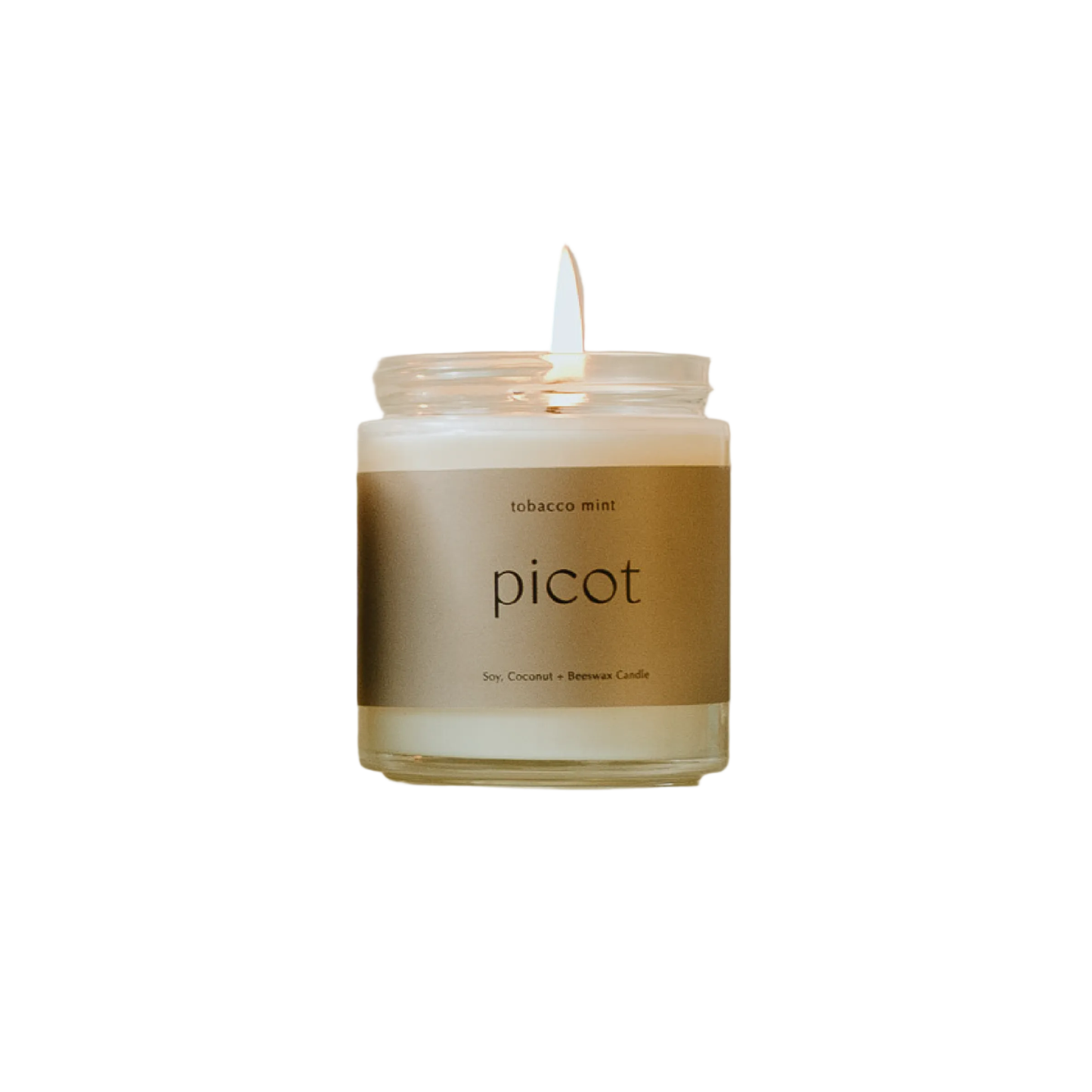 Picot 4oz Candle - Tobacco Mint