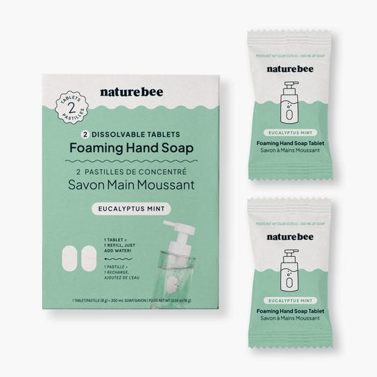 Concentrated Foaming Hand Soap Refills - 2-pack box : Eucalyptus Mint